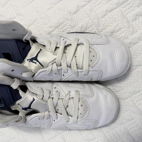 Nike Jordan 6 “Midnight Navy” no box 6.5Y 8W - Picture 5 of 8